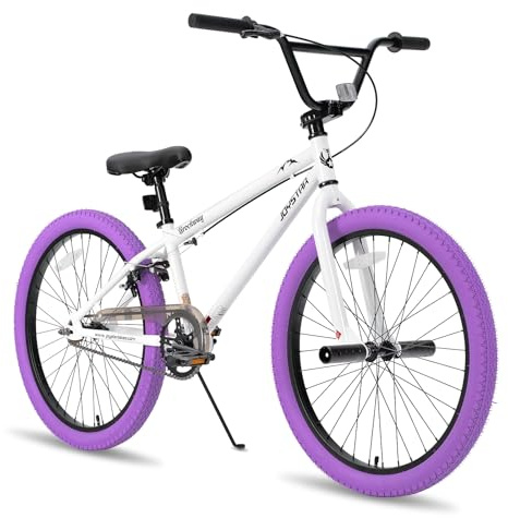 JOYSTAR Gemsbok 20/24 Zoll Kinder Freestyle Fahrrad für Jungen & Mädchen im Alter von 7-13 Jahren, 20/24 Zoll Kinderfahrräder mit Ständer