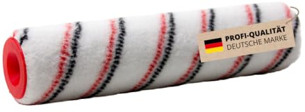 Alfa Lackierwalze PROFI 25 cm – Strapazierfähige Nylon-Farbwalze | Profi-Qualität - 100 % Polyamid - Gleichmäßige Farbabgabe - Besonders strapazierfähig - Lösemittelbeständig