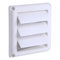 Zerodis Rejilla de Ventilación, Rejilla Vent, Respiraderos, Parrilla de Ventilación de Pared para Mantener La Circulación de Aire Interior y Exterior(15 * 15cm)