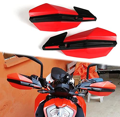 AnXin Motorrad-Handschutz für CRF250 CRF450 CR250 CR250 CR125 CRF230 CRF230 XR250 CR50 Dirt Bike, Rot