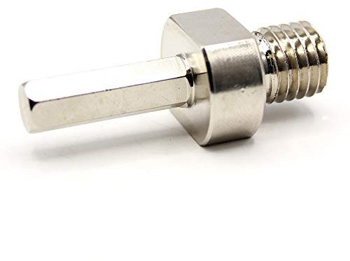 HOBBYPOWER24® Adapter für Diamantbohrkrone Fliesenbohrer Diamantbohrer Diamant Bohrkrone Fliese Feinsteinzeug Marmor Naturstein Granit M14 passend für Winkelschleifer Flex