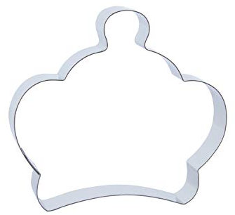 1 Keksausstecher Krone, König | aus Edelstahl