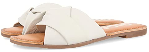 GIOSEPPO Sandalias de Pala Blancas para Mujer Junius 36 EU