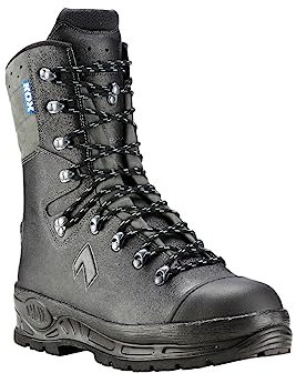 KOX Protector 2.0 Schnittschutzstiefel, Schwarz/Grau, Größe 42