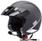 OMP Star-J Helm Matt schwarz grösse M Mit Intercom Stereo Kit, OMPsc607I170M