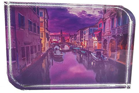 Foto in vetro personalizzata, su vetro cristallo K9, personalizzabile, ideale come regalo, con le tue foto e i tuoi testi (formato orizzontale2, M).