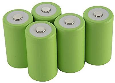 5pcs D 10000mAh 1.2V Ni-MH Power Battery Cell Rechargeable 40A 60x32mm Apply to Electrical Tools Electric Drill Electric Hammer Vacuum Cleaner Sweeper