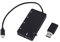 Micro USB OTG HUB, 4 Port Micro USB Hub USB2.0 OTG Extension Adapter Charging Cable for Smartphone, Tablet, for Android and for