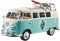 Volkswagen 7E9087511D Spielzeugauto T1 Camper Bulli Modellauto, Heritage Kollektion, türkis