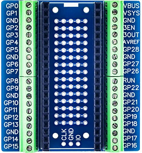 risingsaplings for Raspberry PI PICO Breakout Board Flexible PCB Shield Board with Pin Header Mini 0.1