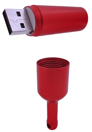 WooTeck Chiavetta USB da 64 GB in metallo liscio, a forma di bottiglia di vino, forte pendrive
