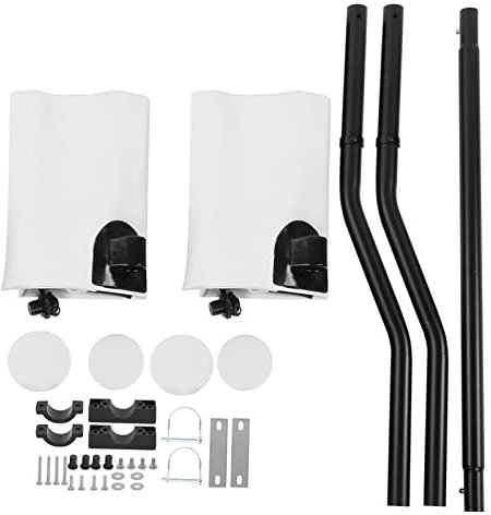 Chrees Aufblasbarer Kajak-Stabilisator, Kajak, PVC, Kanu-Ausleger, Stabilisator, Balance, schwimmender Boot, Stabilisator, Bar-Zubehör (weiß)