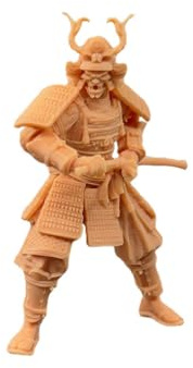 ZEDACAKAI 1/24 Figur Japan Samurai Dämon Samurai Harz Modell Miniatur Garage GK Kit müssen von sich selbst gefärbt werden, Nr. 4