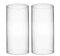 2er Set Glaszylinder ohne Boden 9, 5 cm Durchmesser | auch als Ersatzglas | Windlichtglas ohne Boden 9,5 x 20,3 cm