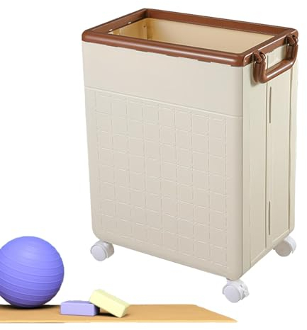 Workout Equipment Organizer | Storage Bin Toys | Foldable Yoga | Yoga Mat Holder, Household Yoga Organizer, Organizers with Space Saving, Equipment Organizer for Exercise Kit