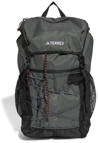 adidas Unisex TERREX CLIMACOOL MULTI BACKPACK, Black/Semi Impact Orange/White, One size