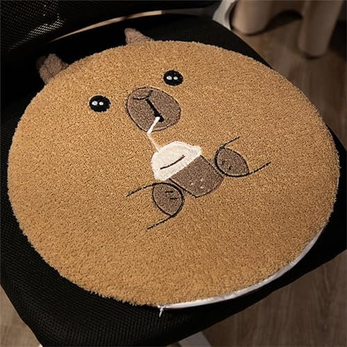 champracer Sitzkissen Kinder Schule, Niedliches Cartoon-stuhlkissen Mit Plüsch Geeignet Für Büro Auto Zu Hause Schule (#01)