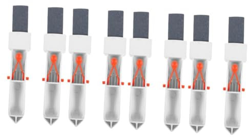 Supvox 4 Sätze Poolreiniger Toilettenbürste Und Halter Sprühen Pools Kalkablagerungen Gel Pediküre Toilettenreinigungsstein Rostfleckentferner Pool Reiniger Stange Bimsstein 2 Stück * 4