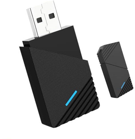 Adaptador Carplay Inalámbrico para iPhone, Wireless Car Play para Coches, Convierte Carplay con Cable a Inalambrico para Control Inalámbrico Plug & Play Compatible iOS 12+