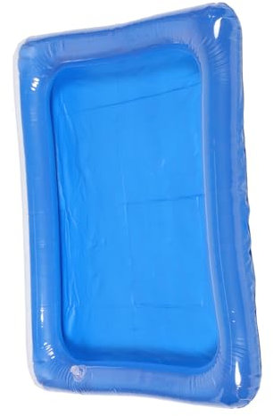 SKISUNO Piscina Hinchable para Niño Niña Piscina Inflable Pequeña y Gruesa Estanque para Pesca Interiores para Acuáticos Infantiles y Verano
