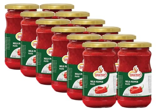 BAKTAT 12x 640g Paprikamark aus sonnengereiften, milden Paprikaschoten/ideal für die Mediterrane Küche!