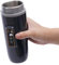 Mini Wasserkocher 300 Watt Elektrische Wärmflasche 350ml Reisewasserkocher Klein Einstellbare Temperatur Tauchsieder 304 Edelstahl-Liner Portable Kettle mit LED-Display, Teekocher Elektrisch (schwarz)