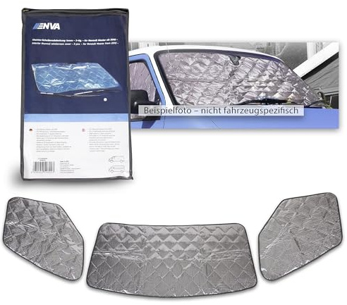 ENVA MADE FOR QUALITY Thermo-Scheibenabdeckung innen - 3-TLG. -für Renault