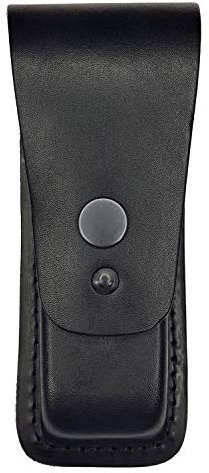 VlaMiTex M1 Magazintasche aus Leder passt für Fast alle Doppelreihige Magazine 9mm und .40 kal wie z.B. Heckler und Koch/Glock/Walther/Sig Sauer/Compact und Full -Size Pistolen