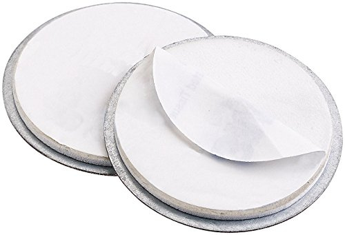 VisorTech Magnethalter: Magnet-Befestigungssystem für Mini-Rauchwarnmelder (Magnet Rauchmelder, Magnetbefestigung für Rauchmelder, Alarm)
