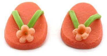 Creal 74129 Flip-Flops rosa 1:12 für Puppenhaus