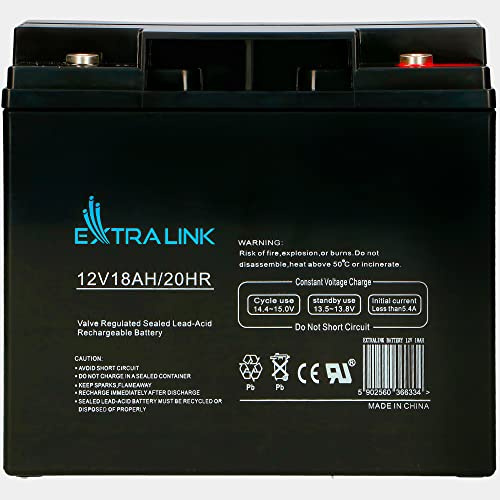 Extralink ACCU BATTERY 12V 18AH - Battery - 18,000 mAh