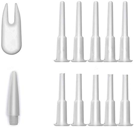 Miamay 12 Stück Übung Yoga Ball Plug Pin Ersatz Kit Sport Ball Jump Ball Air Stopper Stecker Pin Adapter Kit