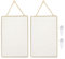 Cabilock 2pcs Metallgitter Deko Wand, Fotowand aus Drahtgitter, Memoboard Gitter Deko Gitterwand, Wanddekor, Wandgitter, DIY, Multifunktionale Gitterwand 18x28CM