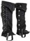 Vintage Beinschutz Gamasche - verstellbare PU Leder Schnalle Schuhe Abdeckung Mittelalter Stiefel Gamaschen Wandern Schienbeinschutz Rüstung für Männer Frauen, Cosplay Kostümzubehör