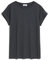 ARMEDANGELS Damen T-Shirt aus Bio-Baumwolle IDAARA T-Shirt Loose Fit Graphite