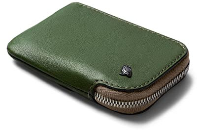 Bellroy Leder Card Pocket Brieftasche (max. 15 Karten und Scheine) - RangerGreen