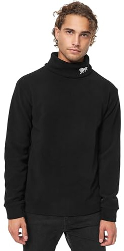 Lonsdale Herren Rollkragenpullover Normale Passform CURDWORTH
