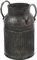GANAZONO Antiker Blumenkübel Vintage Metallvasen Shabby-chic-vase Eimer Pflanztöpfe Retro-blumentopf Aus Metall Vintage Blumenvase Milchkanne Kleiner Eiseneimer Verzinktes Blech Draussen