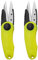 Fishing Wire Plier, 2Pack Stainless Steel Fishing Pliers, Shrimp Shape Fishing Line Clipper, Fishing Folding Scissors, Folding Scissor Tackle, Folding Shrimp Shape Scissor Fishing Tool (Yellow)