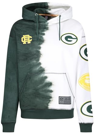 Recovered Hooded Sweatshirt Hoodie Kapuzenpullover NFL Ink Dye Effect