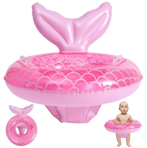 Gonfiabili per Bambini, Ciambella Neonato, Ciambella Mare, Ciambella Neonato Mare, Salvagente Neonata, Tubi Piscina Galleggiante, Baby Salvagente con Braccioli, Ciambella Mare Bambino 6 Mesi a 3 Anni
