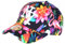 Hip Hop Honour Cappellino fenicotteri rosa design tropicale NY baseball Flamingo - unisex, Rosa, taglia unica