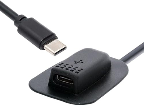 CY Cable USB-C 65W Type-C Male to Female Extension Cable for Backpack Charging Practical Convenient Outdoor Travel Camping External