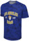 FOCO NFL Herren Offizielles Lizenzprodukt Established Wordmark Camo Performance Throwback Team Color Crewneck T-Shirt, Los Angeles Rams – Blau, XL