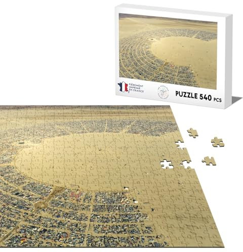 Classic Puzzle 540 pieces Burning Man Festival Nevada Hippie United States Desert