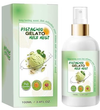 Vanillal Cream Puff Milk Body Spray, Vanilla Body Spray, Vanilla Cream Puff Body Milk Mist,Vanilla Skin Perfume Cream Puff Sweet Body Milk Mist,Vanilla Body Milk 100ML (D)