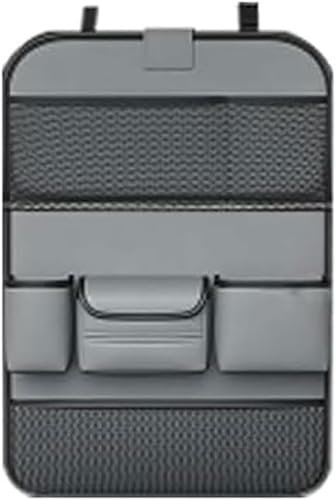 ZanLIn Autositz Rücksitz Organizer für VW T Cross t-Cross 2019-2024, Rückenlehnenschutz Auto Kinder, Aufbewahrungstasche mit Klapptisch