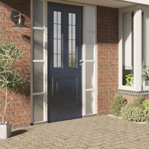 Artículo: 3 láminas estáticas de PVC transparente esmerilado gris, decoración, tratamientos de ventanas, películas para ventanas