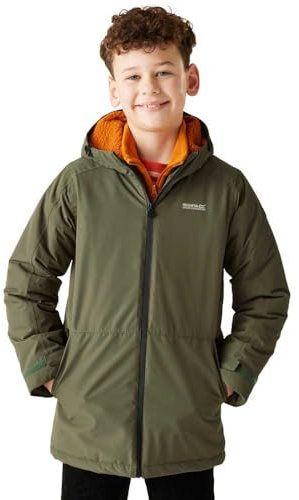 Regatta Kinder Farbank II wasserdicht Jacke Reflective Trims atmungsaktiv Winter Mantel
