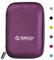ORICO Étui de Protection Disque Dur Externe Étanche 2.5'' pour Organiser Les HDD SSD 2.5 Pouces et Les Accessoires Informatiques,Violet (PHD-25)